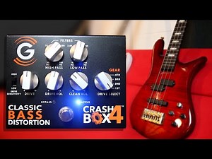 CRASH BOX 4 Classic Bass Distortion // Demo by Nate Navarro