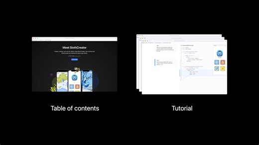 Build interactive tutorials using DocC - WWDC21 – Vídeos – Apple Developer