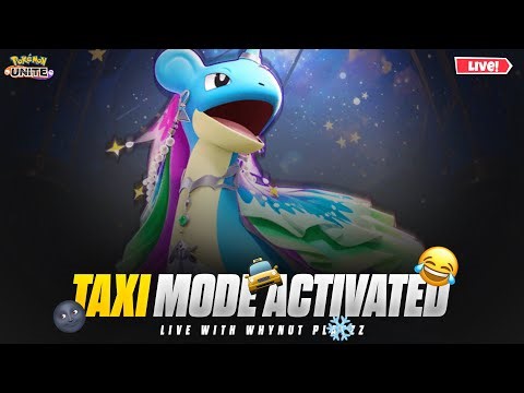 LAPRAS TAXI MODE ACTIVATED | MASTER LOBBY HINDI LIVE STREAM | #pokemonunitelive #livestreams