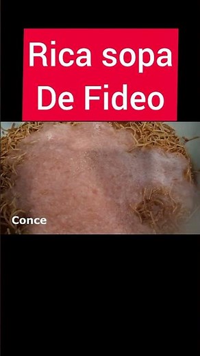 Sopa de Fideo Mexicana Auténtica y Deliciosa #recetas #sopaaguada