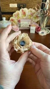 Easy coffee filter flower tutorial, for your journals and crafts💖#craft #journal #papercraft #asmr