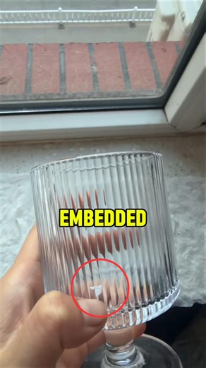 How Did This Get Inside the Glass?