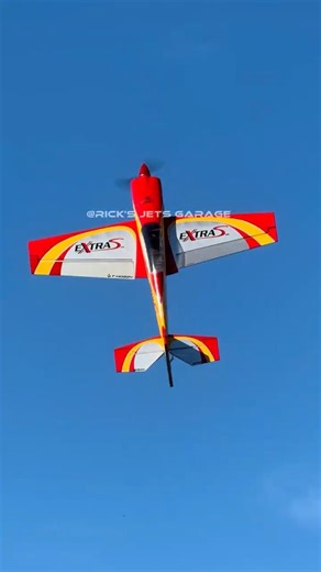 My Brother enjoying SebArt EXTRA XS 50E 🚀🔥 #rc #airplane #radiocontrol #funny #joy #hobby #viral