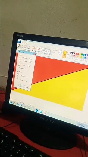 How to blur clower ms paint