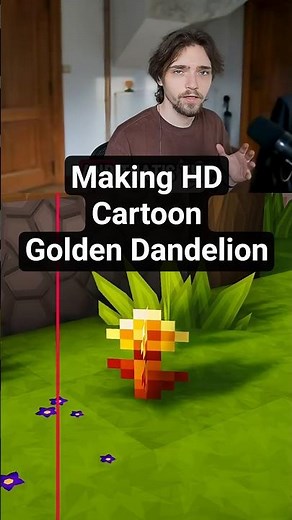 GOLDEN DANDELION - Sapixcraft #minecraft #resourcepack ‪@camman18‬