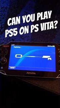 Can you play PS5 on PS VITA? #PS5 #PSVITA #Playstation
