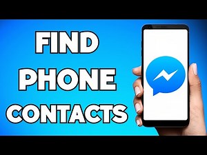 How To Find Your Phone Contacts on Messenger (2025 Update)