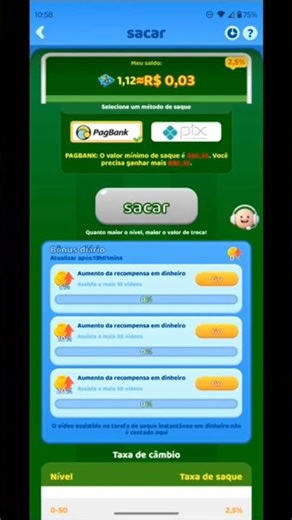 SOCCER TILE NEW APP TO EARN MONEY ON PAGBANK AND PIX