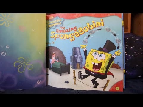 SpongeBob Squarepants Book: The Amazing SpongeBobini! Silly Fun Storytime Read Aloud Audio For Kids