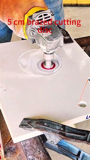 Hardware tool accessories 5 cm brazed cutting disc