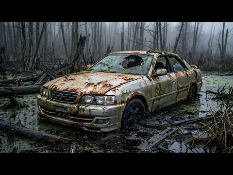 ASMR カーレストア！毒沼発見 ― 1999年式トヨタ チェイサー JZX100 を完全な廃車状態から新車同様にレストア