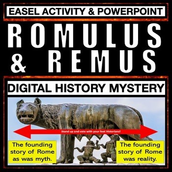 Romulus & Remus Lesson | Ancient Rome Card Sort | Gr 5–8