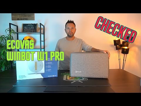 ECOVACS WINBOT W1 PRO - REVIEW