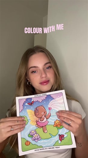 Calm Colouring Session with Fairy Dreams Book