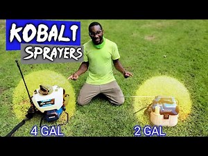 Kobalt Battery Powered Sprayers Review (Lawn Care Equipment)