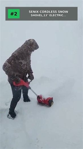 Top 5 Cordless Electric Snow Shovels 2026 #shorts