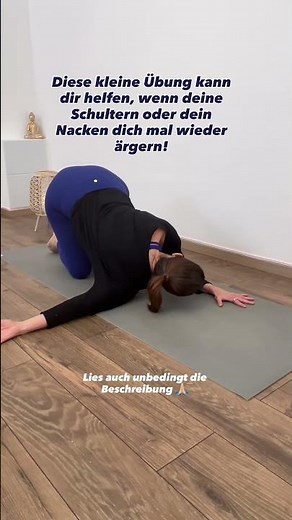 Ärgert dich dein Nacken? Probier das mal aus!