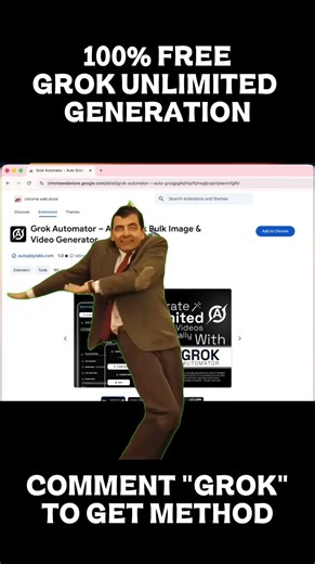 Unlimited Grok AI Trick (100% FREE) 🔥 Auto Generate Videos & Images | No API