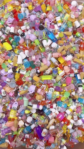 Packing Mini Bottles DIY Ideas for Miniature Food Charms