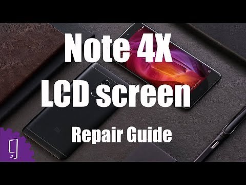 Xiaomi Redmi Note 4X LCD Screen Repair Guide