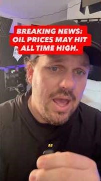 BREAKING NEWS: OIL PRICES MAY HIT ALL TIME HIGH.