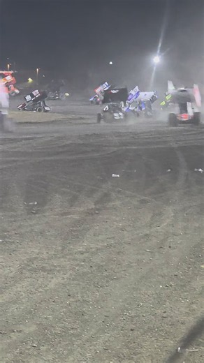 Justin Sanders wins night number 1 of gold cup 72 #silverdollarspeedway #fyp #Justinsanders