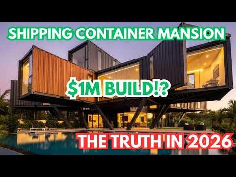 They Called It a "Shipping Container Home." Then They Saw Inside the $1,000,000 Build…