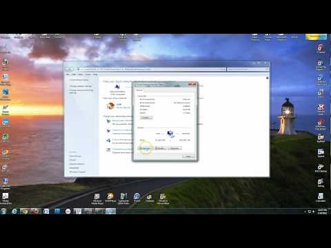 Changing your DNS server to Google's DNS server in Windows 7