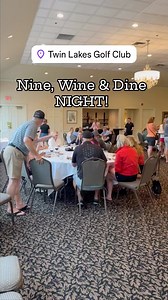 Thanks to all who joined us for Nine, Wine & Dine! We hope to see everyone in July for round two. | Twin Lakes Golf Club | Facebook