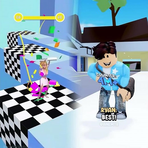 STEP COUNTER IN ROBLOX! 🚶‍♂️ #shorts