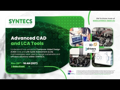 SYNTECS - Final Workshop | CAD and LCA tools by 3drivers & ISTID
