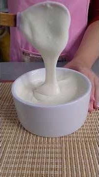 HOMEMADE HEAVY CREAM WITH ONLY 3 INGREDIENTS #easyrecipe
