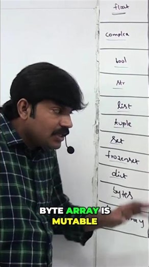 Bytes vs. Byte Array: Mutable vs. Immutable Explained #shorts