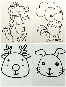 59K views · 2.8K reactions | Learning Drawing Made Easy - Cute Animal Drawing Tutorial | Kidpid | Facebook