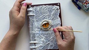 7.7M views · 105K reactions | DIY 3D dragon eye made of modelling clay | Diy Craft Ideas | Facebook