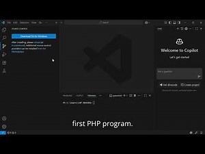 Your First PHP Program | Snappy PHP Tutorial for Beginners