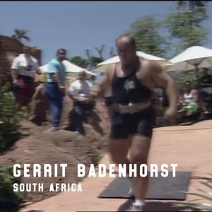 The 1994 #WSM Pole Push - where they must push their oppenents out of the ring or onto the ground. 💪 | SBD World’s Strongest Man