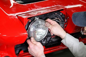 C2 Corvette Headlamp Installation