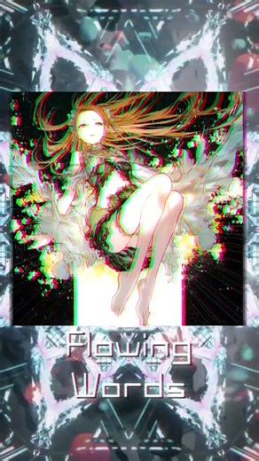 【#AI作曲 #Speedcore】Flowing Words｜聖なる旋律が駆け抜けるChoircore × Artcore #anime