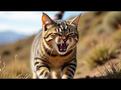 Ocicat Cat Screaming 😿🔥 | Disturbing Cat Crying Sounds 🔊 | Real Cat Noises 🐱