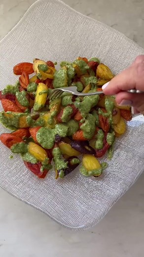 Delicious Roasted Carrot Salad Recipe with Citrus Dressing