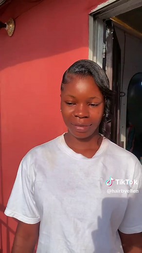 2in1 Braid & Edge Gel Ponytail Tutorial — Slick, Firm Hold