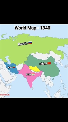 World Map in 1940 #worldmap #historicalmap #globalmapper #strongestcountry #mapping #news #ytshorts