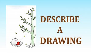 English Vocabulary (Describing Pictures): Lesson 3-How to Describe a DRAWING Easily and Efficiently - Learn English With Africa