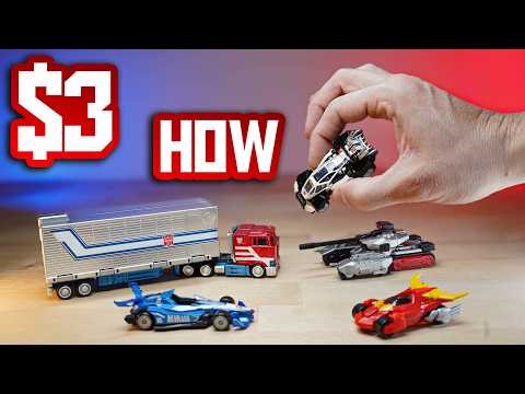 These Transformers are AWESOME for $3! Blokees Wheels- Shooting & Reviewing