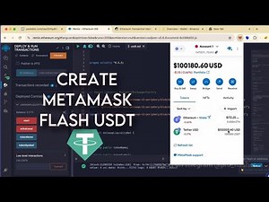 Flash USDT TRC20 | How to create usdt flash trc20 in 2025