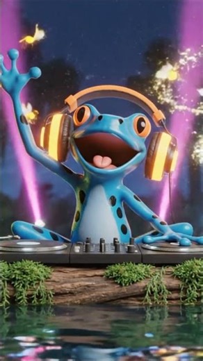 This Frog Party Goes Harder Than Humans 🕺🐸💿