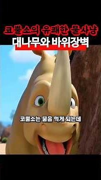 코뿔소의 유쾌한 물사냥 #애니