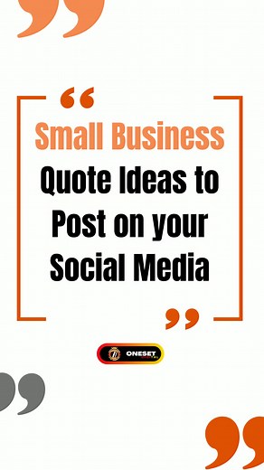 Quotes ideas to post for your #smallbusiness #supportsmallbusinesses #socialmediaquotes
