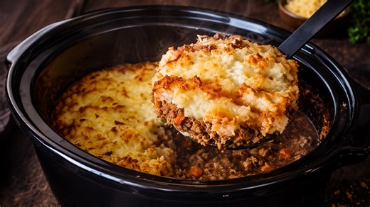 Easy crockpot cottage pie for a hearty family meal